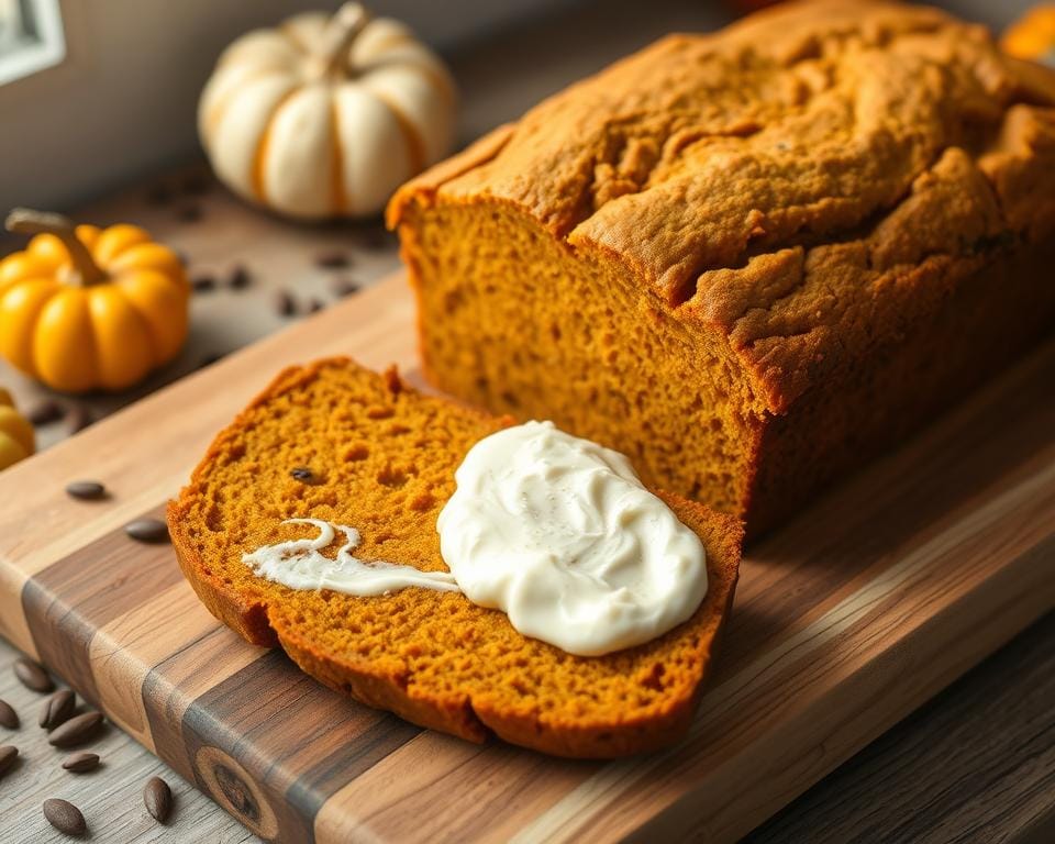 Delicious Pumpkin Bread with Cream Cheese Recipe easy way