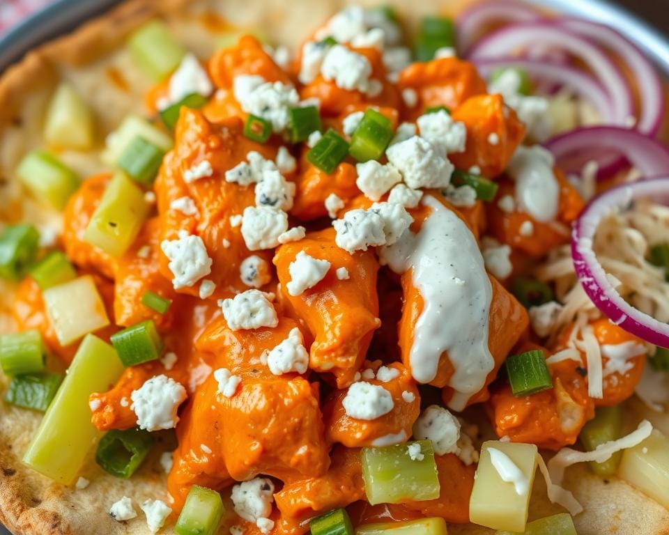 Buffalo Chicken Flatbread: The perfect game day recipe Homemade